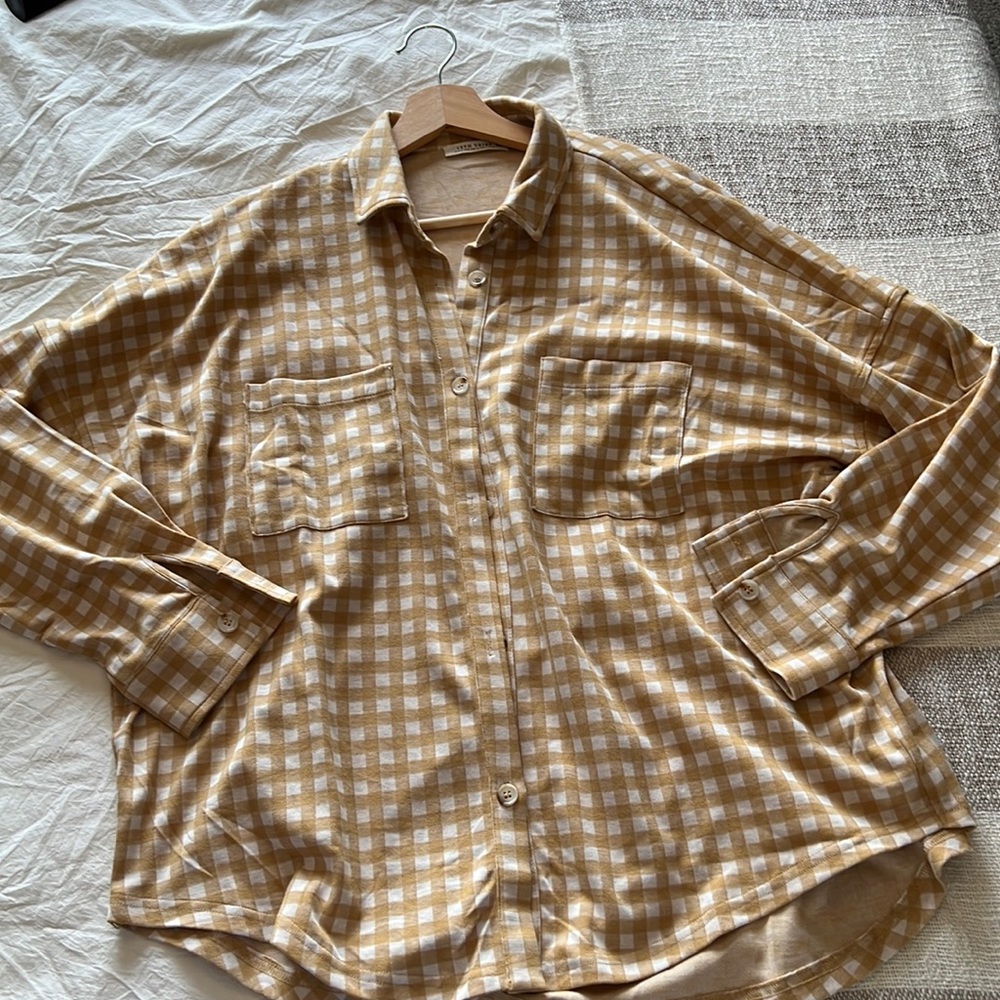 12th Tribe Oversized Shirt Jacket